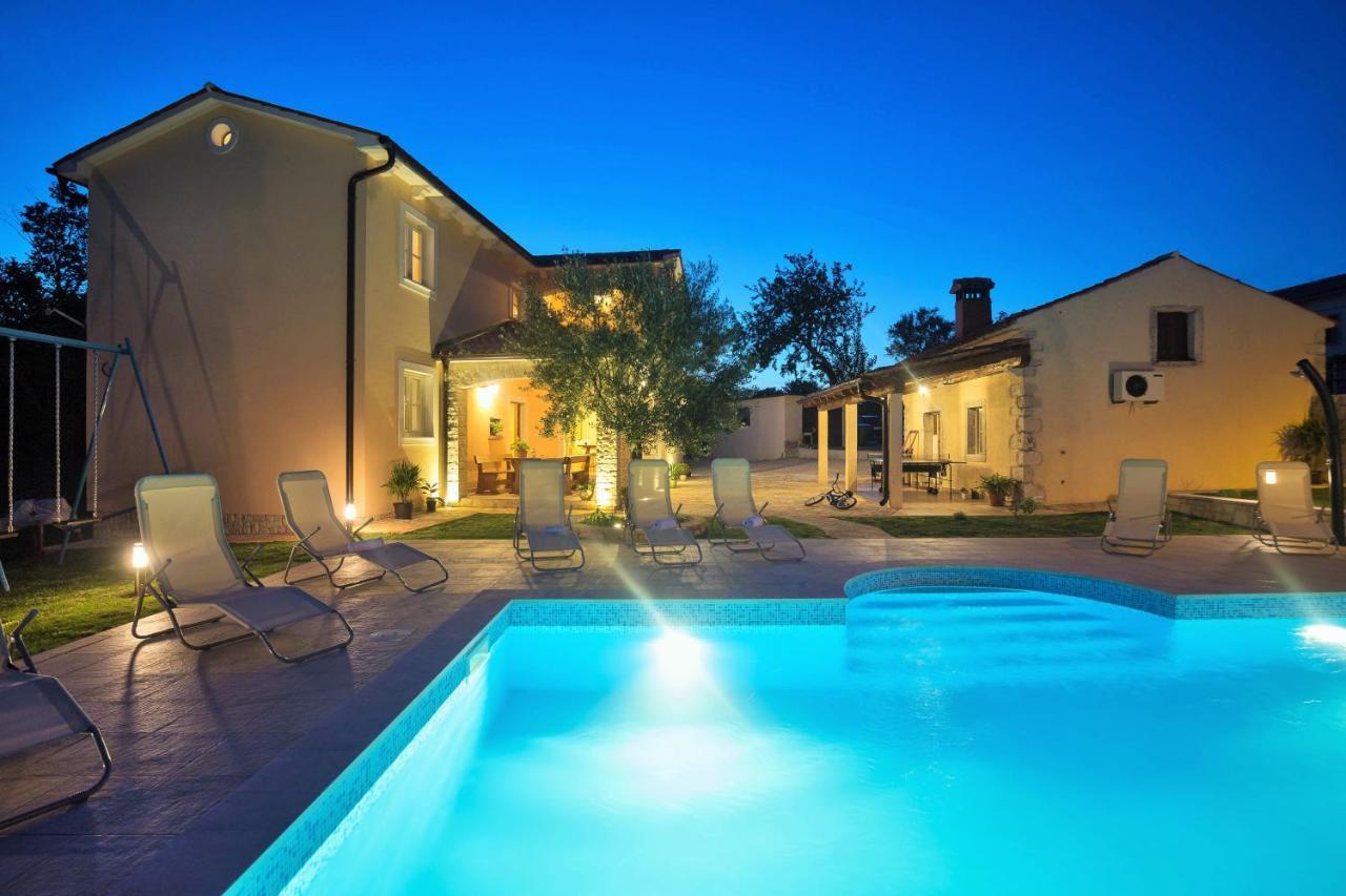 Beautiful Villa Natura With Pool In Labin Exterior foto
